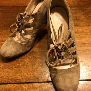 Franco Sarto suede shoes